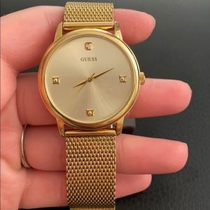 Guess Gold Unisex Watch